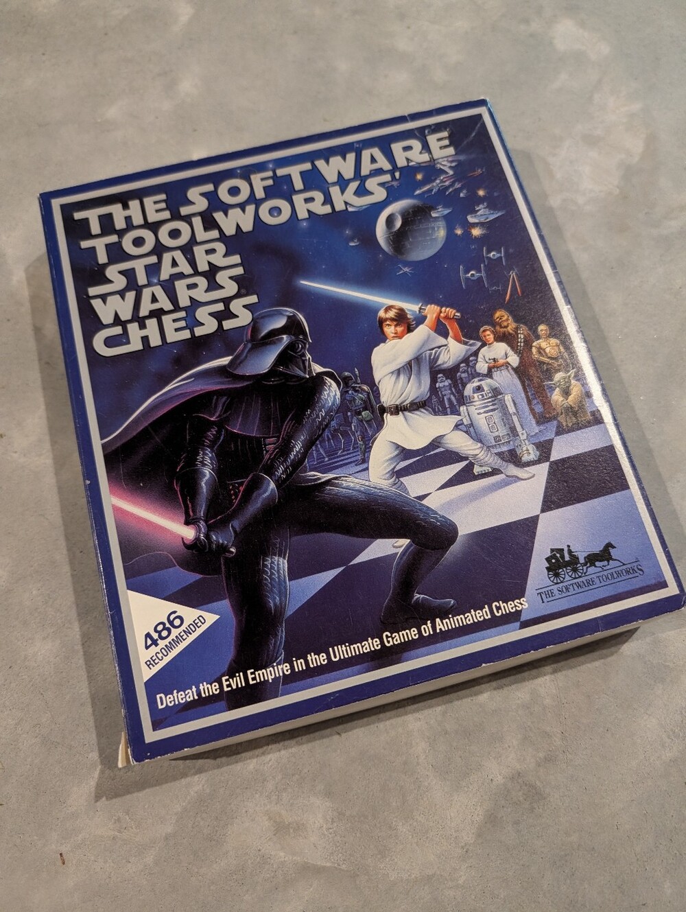 The Software Toolworks Star Wars Chess